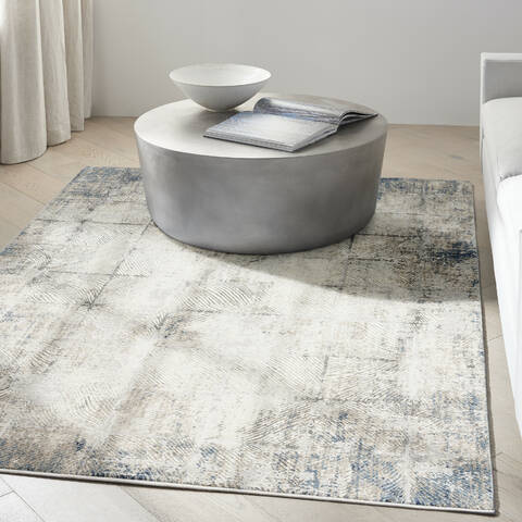 Nourison CK022 Infinity Grey 60 X 90 Area Rug 805-155977 Image 1