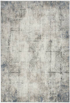 Nourison CK022 Infinity Grey Rectangle 6x9 ft Polypropylene and Polyester Carpet 155977