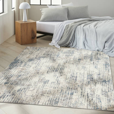 Nourison CK022 Infinity Grey 60 X 90 Area Rug 805-155978 Image 1