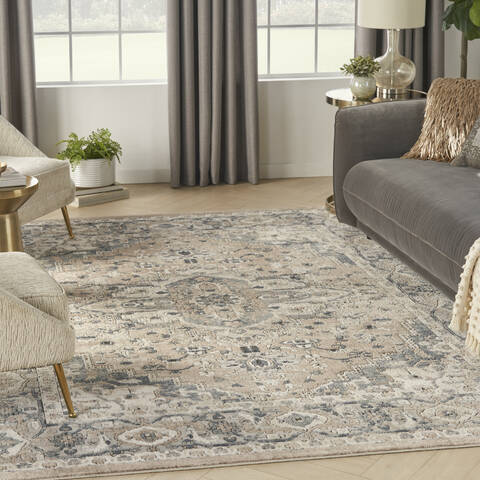 Nourison Concerto Beige 810 X 1110 Area Rug 805-155991 Image 1