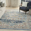 Nourison Concerto Blue 810 X 1110 Area Rug 805-155994 Thumb 1