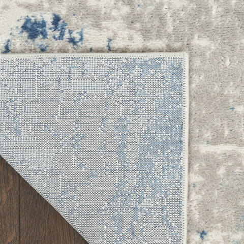 Nourison Concerto Blue 810 X 1110 Area Rug 805-155995 Image 2