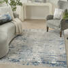 Nourison Concerto Blue 810 X 1110 Area Rug 805-155995 Thumb 1