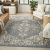Nourison Concerto Blue 810 X 1110 Area Rug 805-155996 Thumb 1