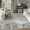 Nourison Concerto Grey 710 X 910 Area Rug  805-155997 Thumb 1