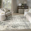 Nourison Concerto Grey 710 X 910 Area Rug 805-155999 Thumb 1