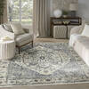 Nourison Concerto Blue 710 X 910 Area Rug 805-156002 Thumb 1