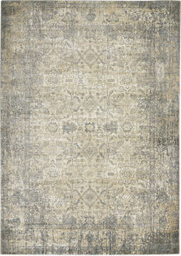 Nourison Moroccan Celebration Grey Rectangle 5x7 ft Polyester Carpet 156012
