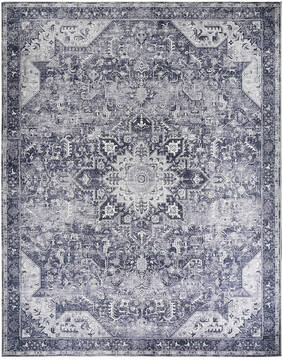 Nourison Nourison Washables Grey 9'2" X 12'0" Area Rug  805-156028