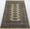 Bokhara Green Hand Knotted 31 X 54 Area Rug 700-156032 Thumb 1