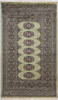 Bokhara Green Hand Knotted 31 X 54 Area Rug 700-156032 Thumb 0