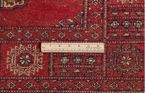 Bokhara Red Hand Knotted 31 X 55 Area Rug 700-156035 Image 8