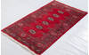 Bokhara Red Hand Knotted 31 X 55 Area Rug 700-156035 Thumb 2