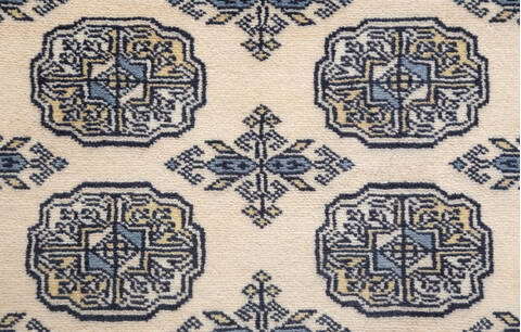 Bokhara Beige Hand Knotted 30 X 51 Area Rug 700-156036 Image 6