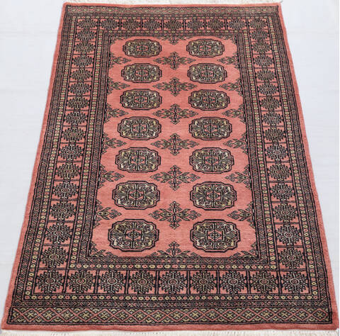 Bokhara Red Hand Knotted 30 X 50 Area Rug 700-156037 Image 1