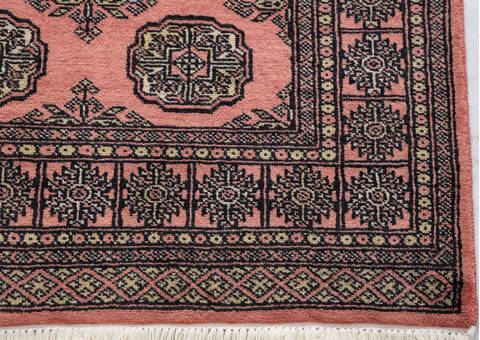 Bokhara Red Hand Knotted 30 X 50 Area Rug 700-156037 Image 4