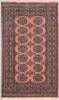 Bokhara Red Hand Knotted 30 X 50 Area Rug 700-156037 Thumb 0
