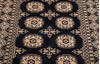 Bokhara Black Hand Knotted 31 X 51 Area Rug 700-156038 Thumb 4