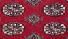 Bokhara Red Hand Knotted 31 X 51  Area Rug 700-156040 Thumb 6