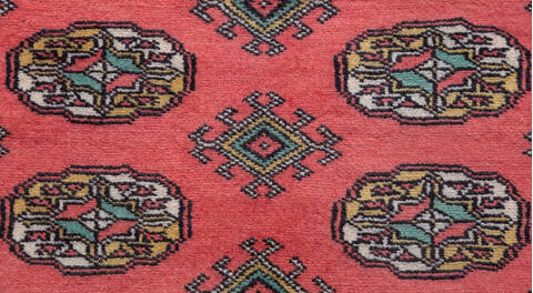 Bokhara Red Hand Knotted 32 X 51 Area Rug 700-156041 Image 6