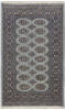 Bokhara Light Gray Hand Knotted 31 X 50 Area Rug 700-156042 Thumb 0