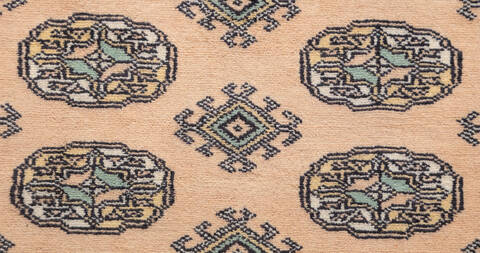Bokhara Blue Hand Knotted 31 X 51 Area Rug 700-156045 Image 6