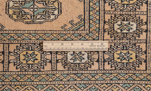 Bokhara Blue Hand Knotted 31 X 51 Area Rug 700-156045 Image 8