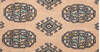 Bokhara Blue Hand Knotted 31 X 51 Area Rug 700-156045 Thumb 6