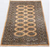 Bokhara Beige Hand Knotted 31 X 411  Area Rug 700-156047 Thumb 1