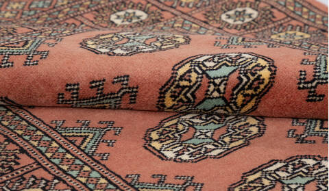 Bokhara Red Hand Knotted 31 X 54 Area Rug 700-156048 Image 6