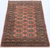 Bokhara Red Hand Knotted 31 X 54 Area Rug 700-156048 Thumb 1