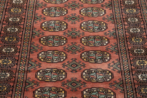 Bokhara Red Hand Knotted 31 X 51 Area Rug 700-156049 Image 3