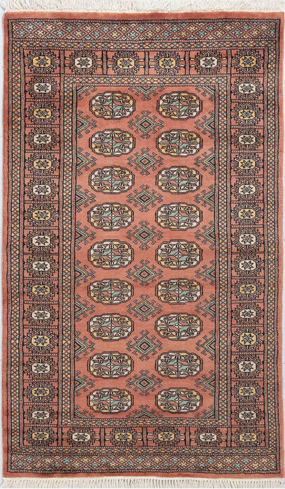 Bokhara Red Hand Knotted 31 X 51 Area Rug 700-156049 Image 0
