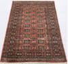 Bokhara Red Hand Knotted 31 X 51 Area Rug 700-156049 Thumb 1