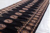 Bokhara Black Runner Hand Knotted 27 X 98  Area Rug 700-156051 Thumb 3
