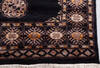 Bokhara Black Runner Hand Knotted 27 X 98  Area Rug 700-156051 Thumb 4