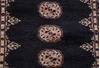 Bokhara Black Runner Hand Knotted 27 X 98  Area Rug 700-156051 Thumb 6
