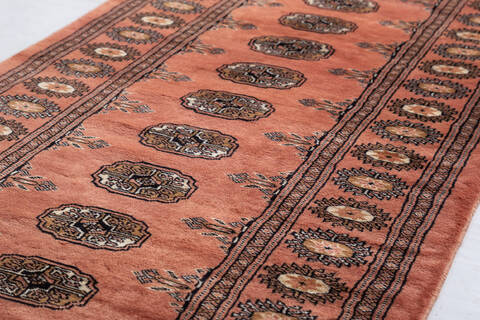 Bokhara Red Runner Hand Knotted 28 X 810 Area Rug 700-156053 Image 5