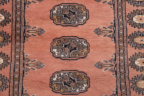 Bokhara Red Runner Hand Knotted 28 X 810 Area Rug 700-156053 Image 6