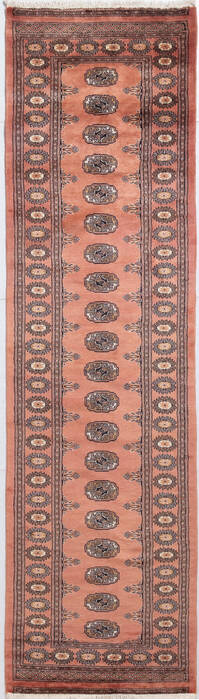 Bokhara Red Runner Hand Knotted 28 X 810 Area Rug 700-156053 Image 0