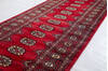 Bokhara Red Runner Hand Knotted 27 X 107  Area Rug 700-156055 Thumb 3