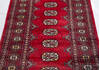 Bokhara Red Runner Hand Knotted 27 X 107  Area Rug 700-156055 Thumb 5