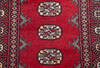 Bokhara Red Runner Hand Knotted 27 X 107  Area Rug 700-156055 Thumb 6