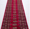 Bokhara Red Runner Hand Knotted 28 X 100 Area Rug 700-156058 Thumb 3