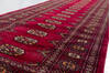 Bokhara Red Runner Hand Knotted 28 X 100 Area Rug 700-156058 Thumb 4