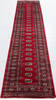 Bokhara Red Runner Hand Knotted 27 X 1111 Area Rug 700-156059 Thumb 1