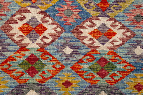 Kilim Light Gray Hand Knotted 67 X 101 Area Rug 700-156062 Image 6