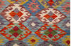 Kilim Light Gray Hand Knotted 67 X 101 Area Rug 700-156062 Thumb 6