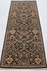 Pak-Persian Black Runner Hand Knotted 27 X 80 Area Rug 700-156065 Thumb 1