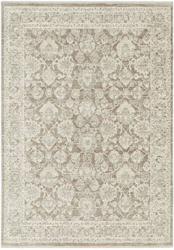 Nourison Outlines Brown Rectangle 5x7 ft Polyester Carpet 156068